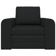 Диван легло Черно 98 x 71 x 83 см Кадифе