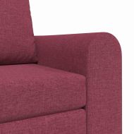 Диван легло Виненочервен 98 x 71 x 83 см Кадифе