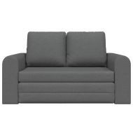 Диван легло Тъмносив 148 x 71 x 83 см текстил