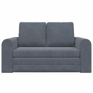 Диван легло Тъмен сив 148 x 71 x 83 см Кадифе