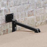 Градински парасол Таупе и Черно 248.5 x 247.5 x 160 см