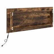 Огледало с огледало Димян дъб 90 x 8,5 x 37 см Инженерно дърво