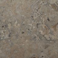 Плот за маса, сив, Ø40x2,5 см, мрамор