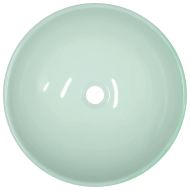 Мивка закалено стъкло 42x14 см бяла