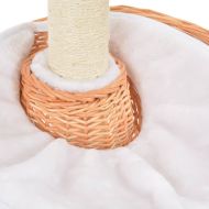 Котешко дърво със сизалени стълбове естествена върба