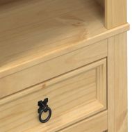 Поставка за вино "Corona" 56x35x134,5 см масивно дърво бор