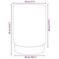 Табуретка, горчица и златисто, кадифе 28 x 36 cm