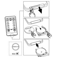 LED стринг със 150 LED топло бяло 15 м