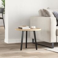 Плот за маса, Ø50x2 см, акациево дърво масив