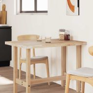 Плот за маса, правоъгълен, 100x70x4 см, акация масив