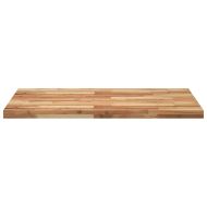 Плот за бюро, маслен финиш, 100x70x4 см, масивно дърво акация