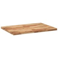 Плот за бюро, маслен финиш, 120x70x4 см, масивно дърво акация