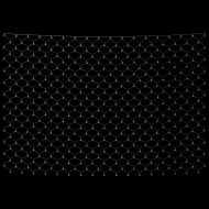 Коледна светеща мрежа студенобяла 3x2 м 204 LED закрито/открито