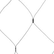 Коледна светеща мрежа студенобяла 4x4 м 544 LED закрито/открито