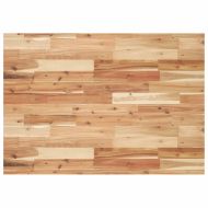 Стенен рафт за мивка, стомана и масивно дърво акация