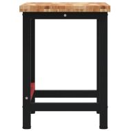 Работна маса, 100x60x83 см, масивно дърво акация, правоъгълна