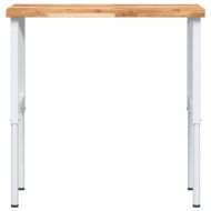 Работна маса, 100x60x(73-99,5) см, масивна акация, правоъгълна