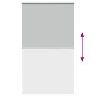 Ролкова щора Blackout Светло сиво 120x23 cm Ширина на плата