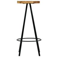 Бар столове, 2 бр, мангово дърво масив