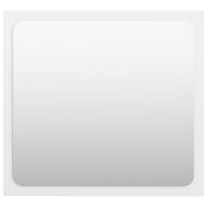 Комплект мебели за баня, бял гланц, ПДЧ