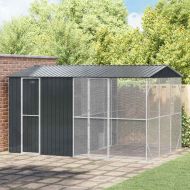 Клетка за птици Антрацит 430 x 310 x 247 см Поцинкована стомана