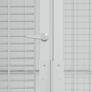 Клетка за птици Антрацит 215 x 210 x 247 см Поцинкована стомана