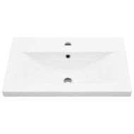 Шкаф за мивка с врата Черен дъб 60 x 39 x 62 см Инженерно дърво