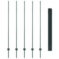 Ограда и колче Зелен 1,5 x 10 m Стомана