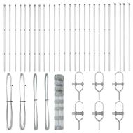 Ограда за пасища Сребрист 50 x 1 m Поцинкована стомана