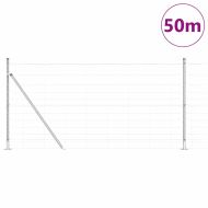Ограда за пасища Сребрист 50 x 1.2 m Поцинкована стомана