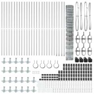 Ограда за пасища Сребрист 50 x 1.2 m Поцинкована стомана