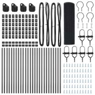 Оградa с колчета Сив 0.6 x 50 м Стомана