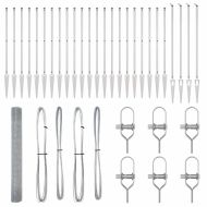 Оградa с колчета Сребрист 1.4 x 50 m Стомана