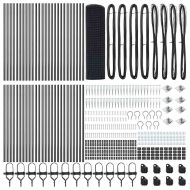 Оградa с колчета Сив 0.4 x 100 м Стомана