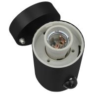 Външна стенна лампа Черно 12 x 7.5 x 29 см Неръждаема стомана