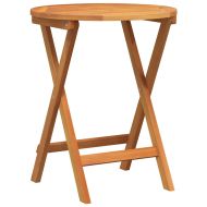 Сгъваема градинска маса Естествен 60 x 60 x 72 cm