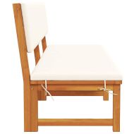 Шезлонг Кафяво 200 x 57 x 75 см Масивна акациева дървесина