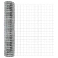 Европейска ограда Сребрист 1.6 x 10 m Горещо поцинкована желязо