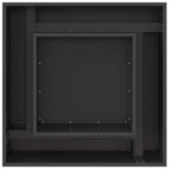 Огнище Черно 80 x 80 x 40 cm Студено валцована стомана