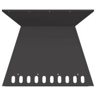 Огнище Черно 60 x 60 x 50 см Студено валцована стомана