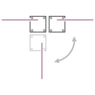 Прибираща се дворна странична тента, 140x1200 см, кремава