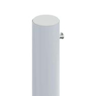 Прибираща се странична тента, кремава, 200х600 см