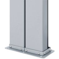 Прибираща се странична тента, кафява 220x600 см