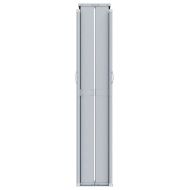 Прибираща се странична тента, синя, 160x1000 см