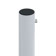 Прибираща се странична тента, кафява, 200х1200 см