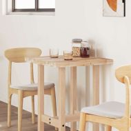 Плот за маса, правоъгълен, 80x60x4 см, акация масив