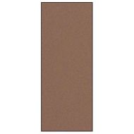 Мат за врата Кафяв и черен 120 x 300 cm Полипропилен и винил