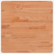 Стенен рафт за мивка, стомана и масивно дърво бук