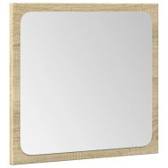 Комплект шкафове за баня от 4 части дъб сонома инженерно дърво