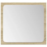 Комплект шкафове за баня от 4 части дъб сонома инженерно дърво